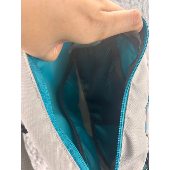 Patagonia Atom 8L Sling Bag Gray Teal Crossbody Outdoor Travel Pack - Picture 6 of 10